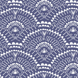 Fans in Indigo