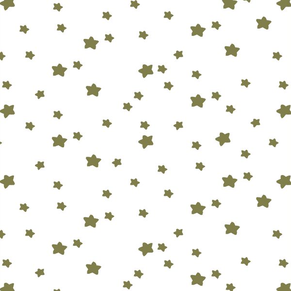 Star Light in Jungle on White
