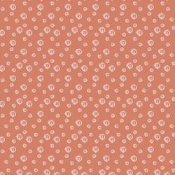 Sketched Dot in Blush on Shaded Coral