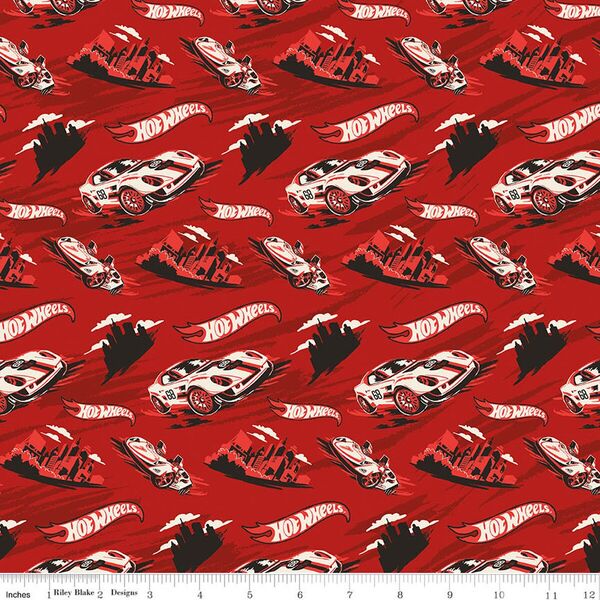 Racing Cars in Red