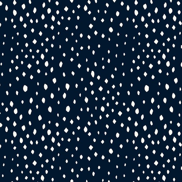 Raindrop Dot in Deep Blue