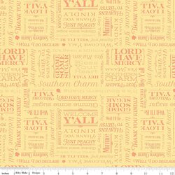 Text in Yellow