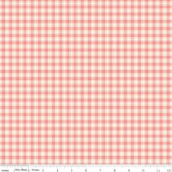 Plaid in Coral