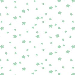 Star Light in Seaglass on White