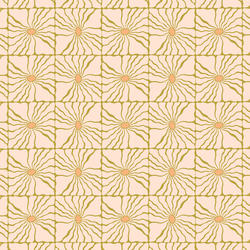 Floral Tiles in Groovy