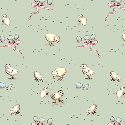 Sweet Chicks in Mint