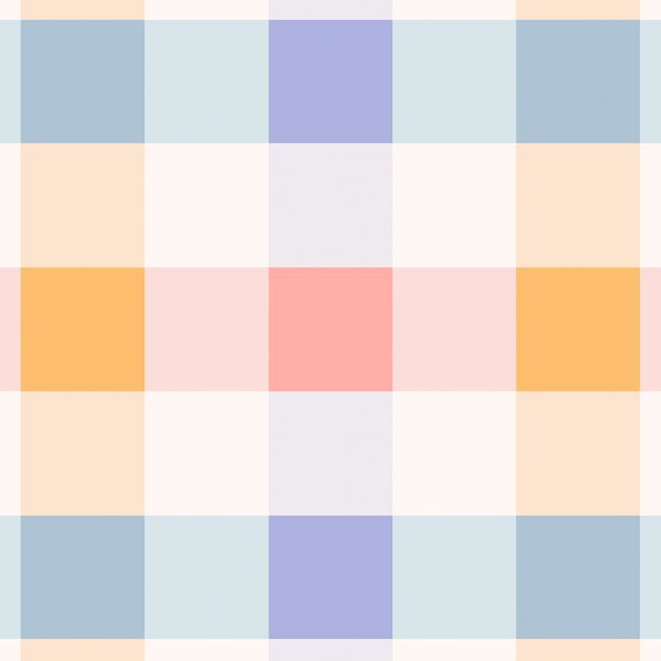 Multi Gingham in Coast