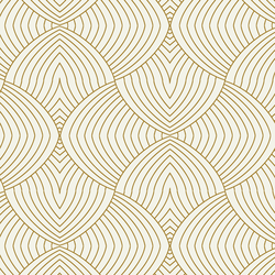 Eileen in Gold on Cream