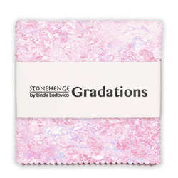 Stonehenge Gradations 5" Square Pack in Muse
