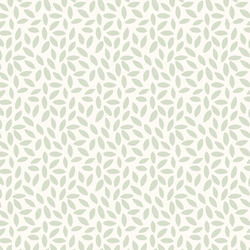 Petals Please in Canary Green on Ivory