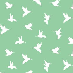 Hummingbird Silhouette in Sprout