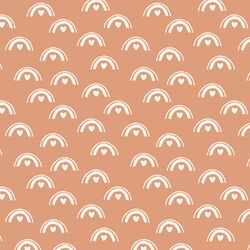 Sweet Rainbow in Cream on Peach