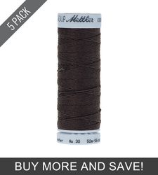 Mole Gray (9146-0348) - Cordonnet 30wt Polyester - 55 Yards (5 Pack)