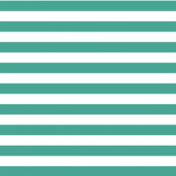 Horizontal Candy Stripe in Jade