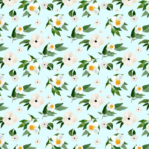 Small Spring Blooms in Spring Breeze