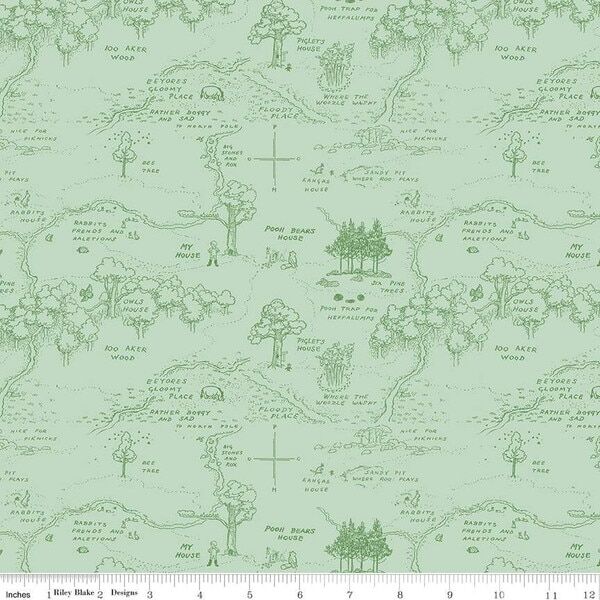 Map in Green