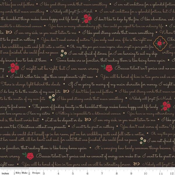 Text in Black