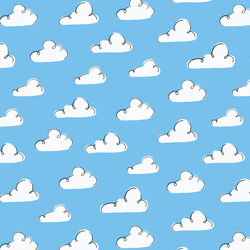 Summer Sky in Blue