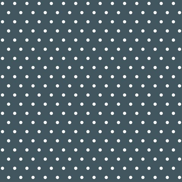 Polka Dots in Midnight Blue
