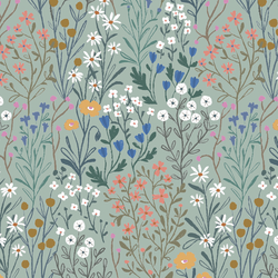 Bitty Floral in Vine