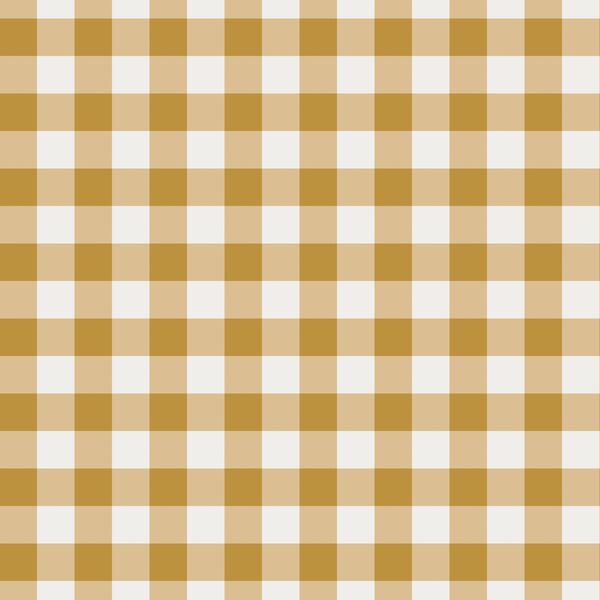 Gingham in Gold