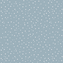 Spring Dots in Slate Blue