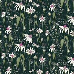 Wildflower in Dark Teal