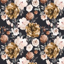 Peonies in Autumn Evening