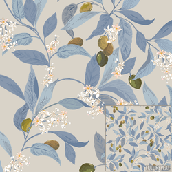 Olive Branches in Stonework