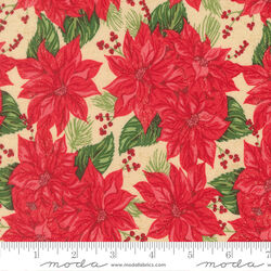 Vintage Poinsettia in Natural