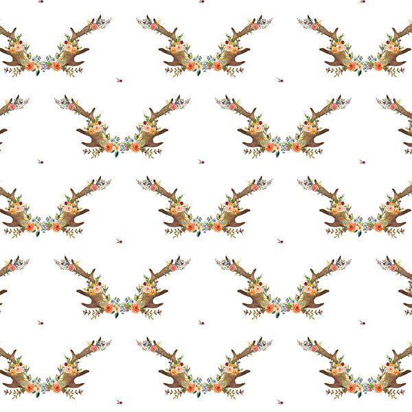 Small Meadow Horns in White
