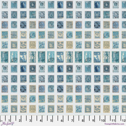 Stamps in Blue