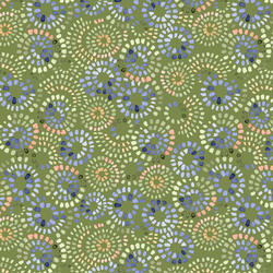 Packed Circle in Green