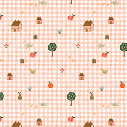 Farmhouse Gingham in Pink