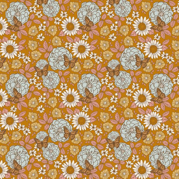 Small Golden Girl in Pumpkin Spice