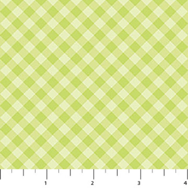 Bias Gingham in Meadow