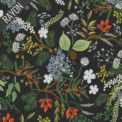 Juniper Forest Rayon in Black
