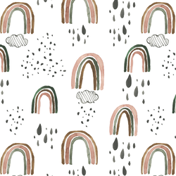 Rainbow Showers in Stormy