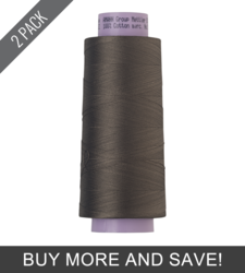 Brown Bear (9150-1183) - Silk Finish Cotton 50wt - 2000 Yards (2 Pack)