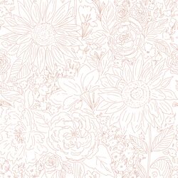 Paperie in Berry Pink on White