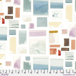 Watercolor Mosaic in Multi