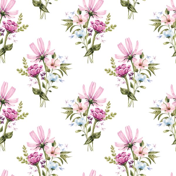 Wild Bouquet in White