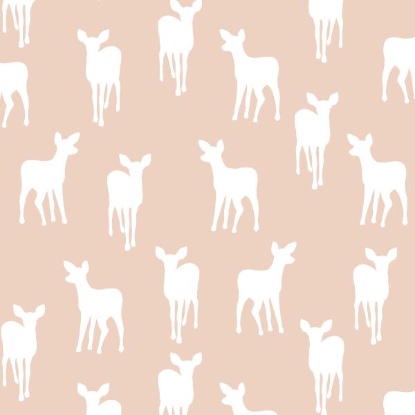 Fawn Silhouette in Shell