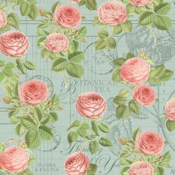 Flora in Teal