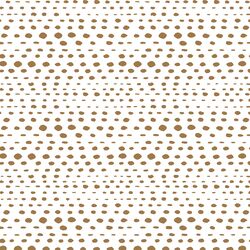 Little Skipping Stones in Ochre on White