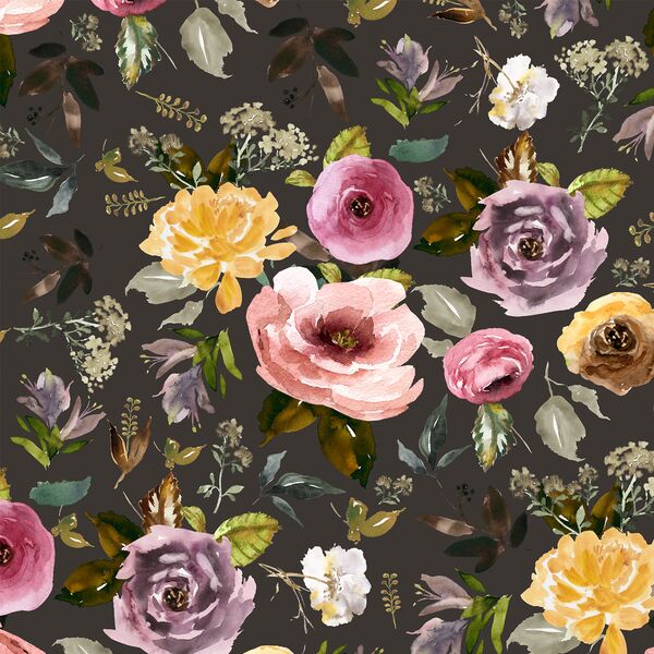 English Garden in Brown
