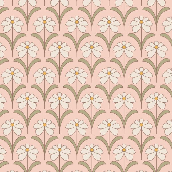 Retro Daisies in Petal