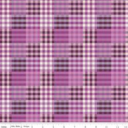 Plaid in Purple