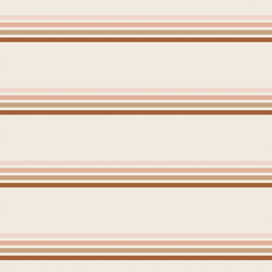 Subtle Stripes in Ecru