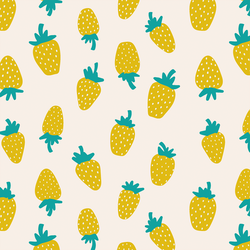Large Very Berry Strawberries in Yellow